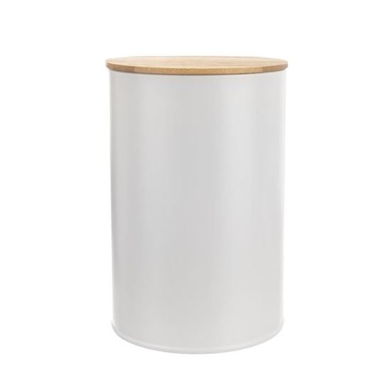 dóza plech/bambus pr. 11 cm WHITELINE